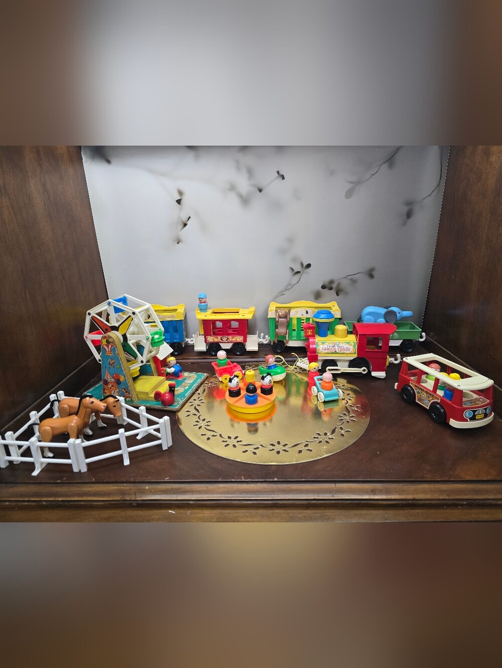Vintage Fisher-Price Play Family Little People Collection